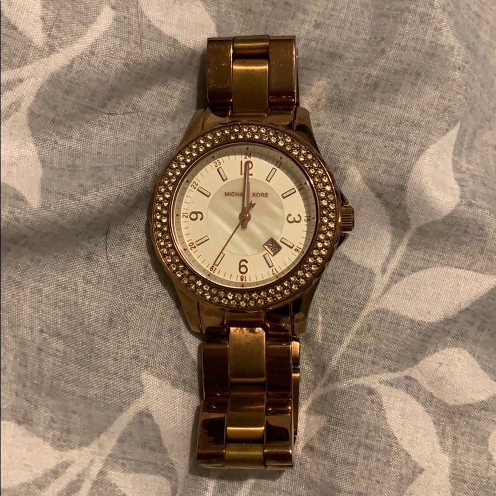 Gold Michael Kors Watch